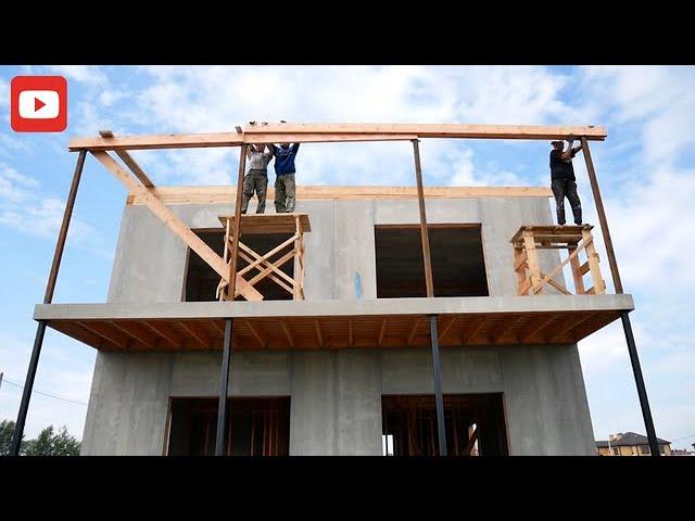 HOW TO BUILD A HOUSE WITH LITTLE MONEY - Step by Step