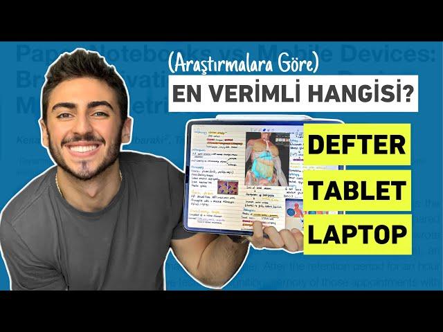 Dijital vs. Kağıt | (Bilimsel Olarak) Hangisi Daha Verimli? | BerkMD