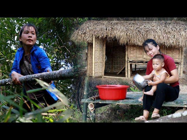 Life without a man, single mother working hard & building a house to raise her children |Ly Thi Tham