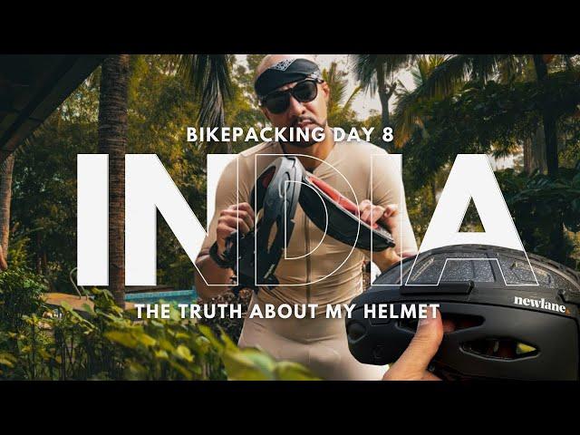 BIKEPACKING INDIA DAY 8 | WHY I DITCHED MY CYCLING HELMET FOR THIS!