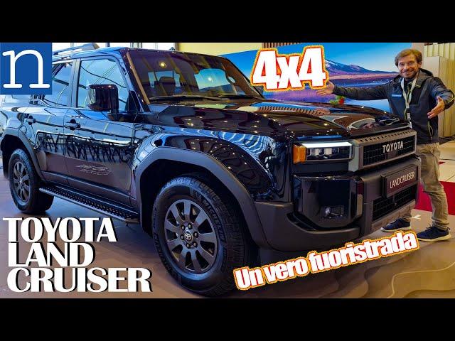 TOYOTA LAND CRUISER 2024 | Completamente rinnovato in tutto arriva anche ibrido DIESEL a 5 o 7 posti