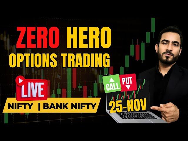 Live Trading Nifty Banknifty Options | Midcap Expiry Option Trade | 25-Nov | #livetrading