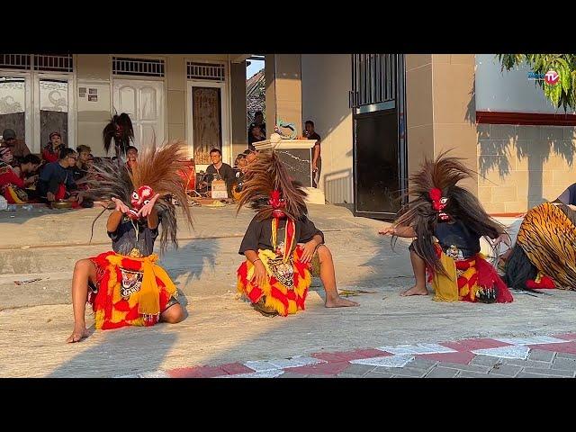 Aksi Bujang Ganong Anak Barongan Blora Singo Kubro