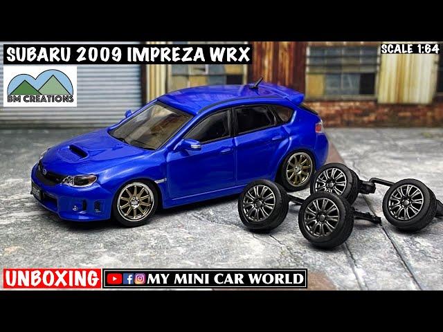 【MY MINI CAR WORLD】UNBOXING BM CREATIONS 1/64 SUBARU 2009 IMPREZA WRX