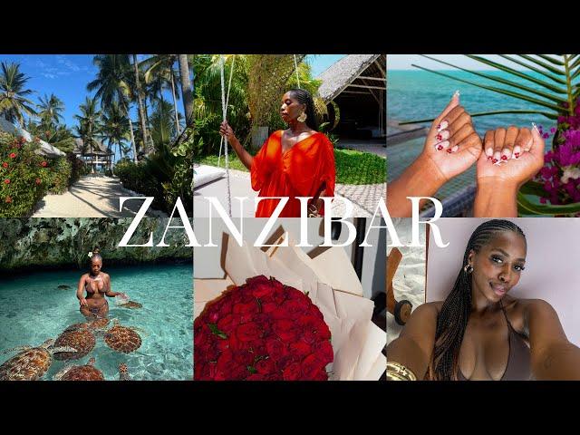 A WEEKEND IN ZANZIBAR  swimming with turtles, beach club, lux hotel tour + more! 