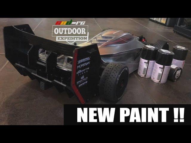 Painting An ARRMA Limitless Body In 10 Minutes