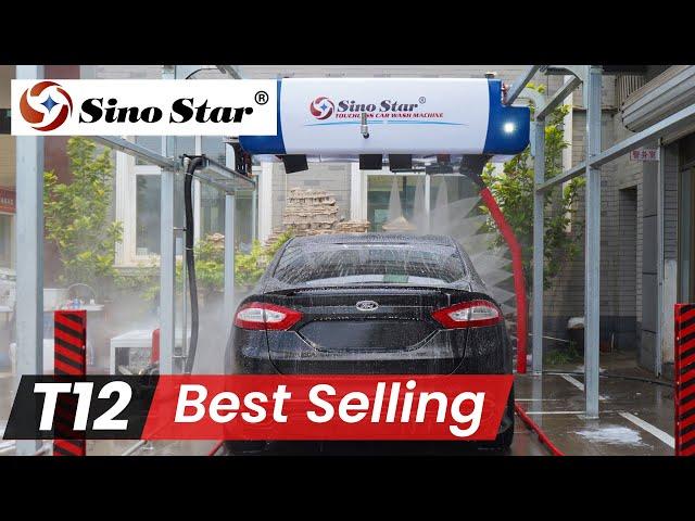 Experience the Future of Car Washing with T12: Sino Star's Advanced Technology in Action