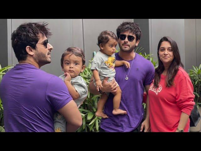 Dipika Kakar- Shoaib Ibrahim With Son Ruhaan Snapped At Juhu