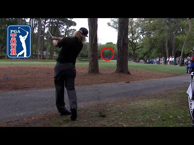 Ridiculous all-time escape shots from RBC Heritage