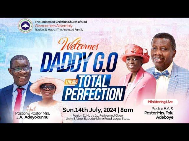 RCCG OVERCOMERS ASSEMBLY REGION 31 || TOTAL PERFECTION || 14/07/2024
