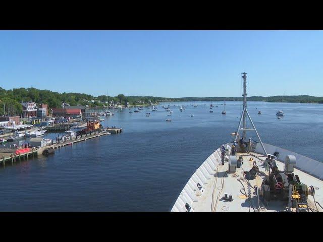 State of Maine training ship makes one more sail home to Castine