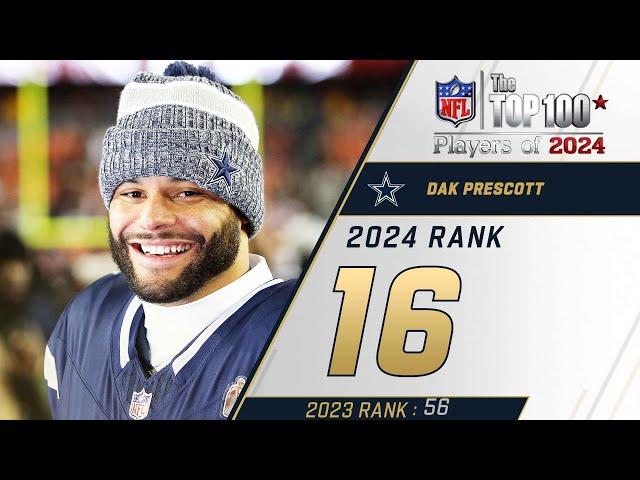 16: Dak Prescott (QB, Cowboys) | Top 100 Players of 2024