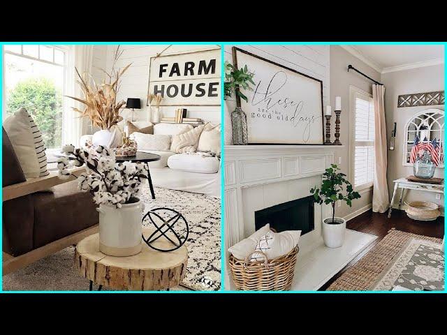 75 BEAUTIFUL RUSTIC FARMHOUSE DECOR IDEAS