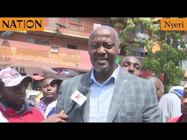 Nyeri residents celebrate Mutahi Kagwe's nomination as CS for Agriculture