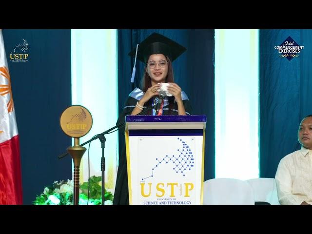 Valedictory Address | USTP Cagayan de Oro's 87th Commencement Exercises | July 31, 2024