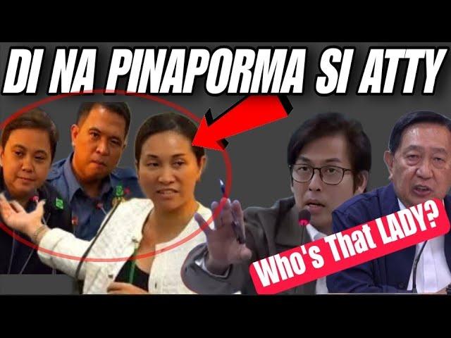 Abogado ng mga PNP, Pinahiya ni Dan Hernandez at Cong Paduano