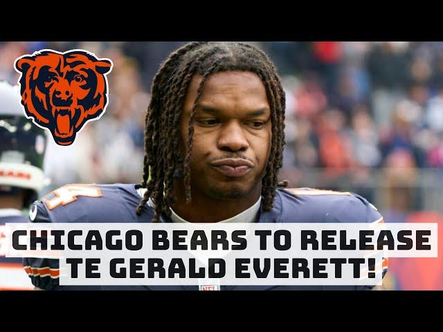 BREAKING: Chicago Bears To Release TE Gerald Everett!