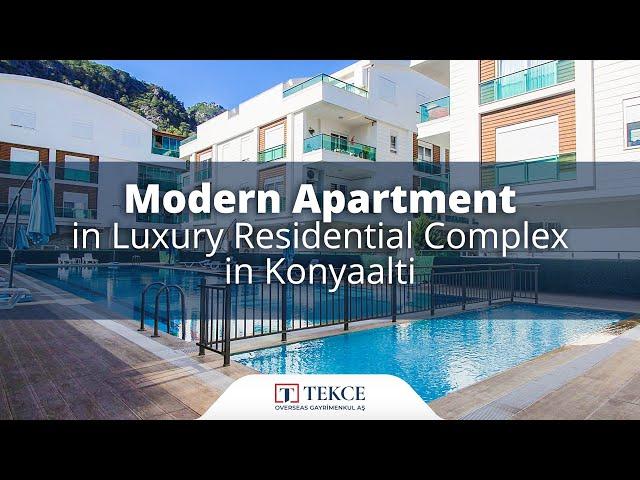 Modern Apartment in Luxury Residential Complex in Konyaalti | Antalya Homes ®