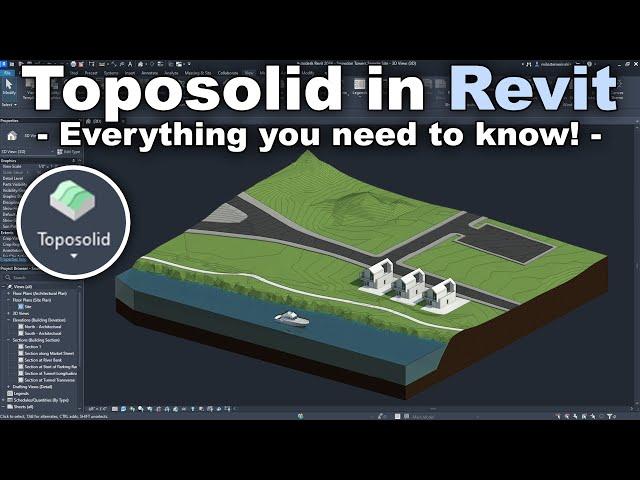 Revit Toposolid - Complete Revit 2024 Tutorial