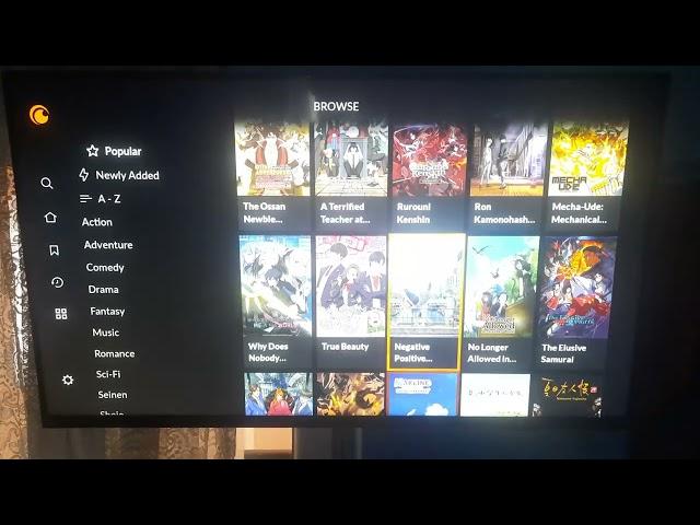 Crunchyroll Smart TV Phillips Ambilight LED 4K Ultra HD (2024)