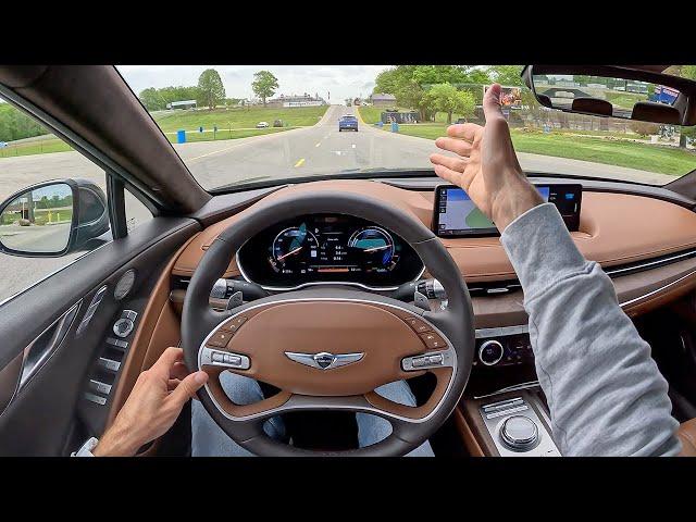 2023 Genesis Electrified G80 - Nobody Will Know It's Electric (POV Binaural Audio)