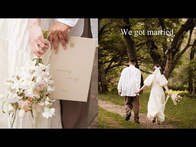 我們結婚了We got married