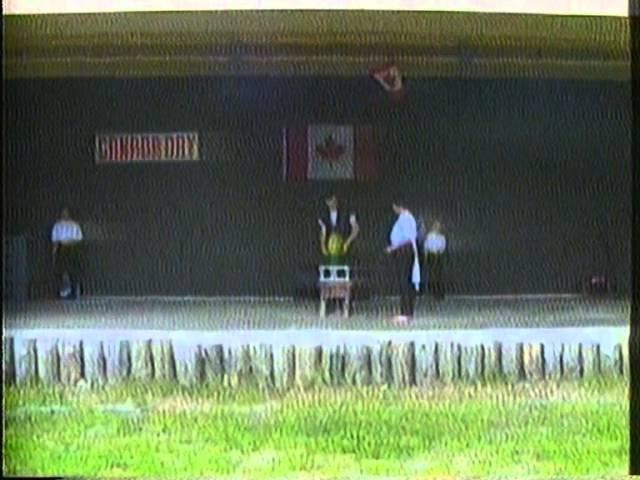 Martial Arts Water Melon Sword Demo Canada Day