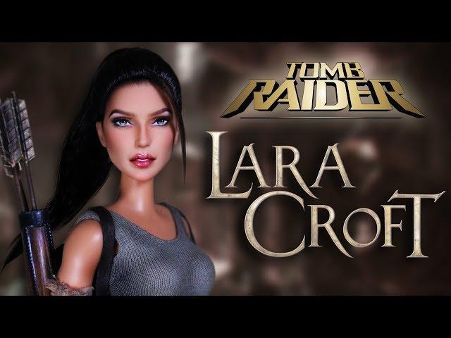 Custom Lara Croft Doll  [ TOMB RAIDER OOAK ]