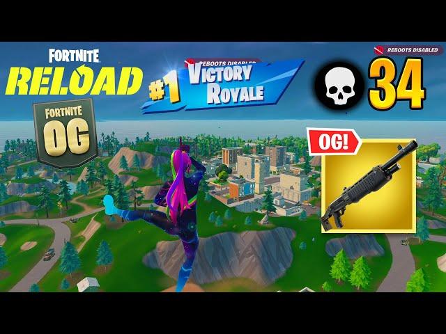 Fortnite Reload | High Kill Solo vs Duos OG Gameplay (Keyboard & Mouse)