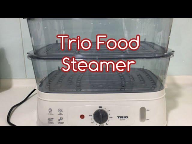 TRIO FOOD STEAMER /Cara Pasang Dan Kukus Kek Coklat