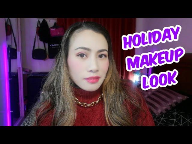 GRWM Holiday makeup look on New Year's Eve | Gandang Filipina sa España