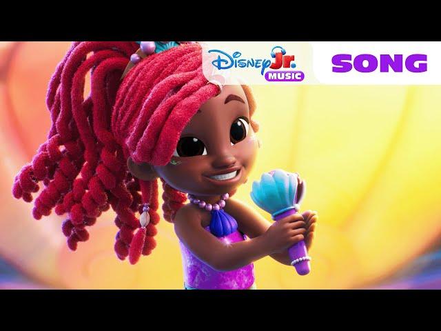 Disney Jr.'s Ariel "The Electric Swish Slide" Song  | The Little Mermaid | @disneyjr