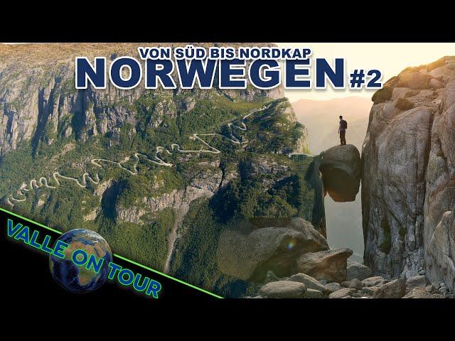 Traumreise auf dem Motorrad - Norwegen von Süd bis Nordkap / Folge 2 (Lysevegen & Kjeragbolten)