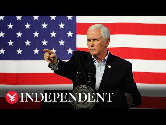 Pence says Trump viewed the pro life movement as an 'inconvenience'