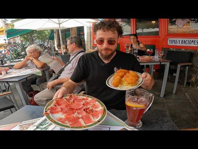 The food here is VERY delicious | Madrid Vlog