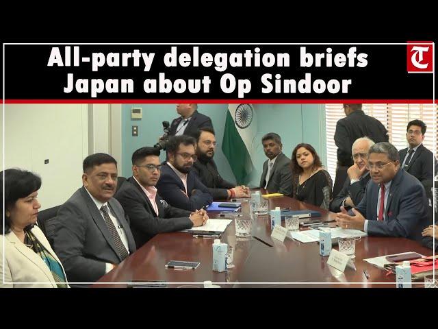 All-party delegation, led by MP Sanjay Jha, briefs Japan about Operation Sindoor