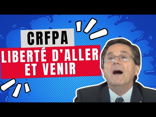 La liberté d'aller et venir - Préparation CRFPA | Lextenso Étudiant