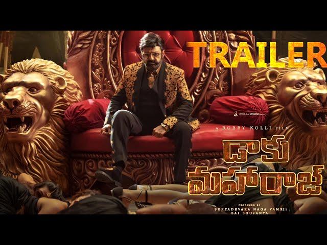 Daaku Maharaj - Official Trailer | Update | Nandamuri Balakrishna | Ravi Teja | Bobby Kolli | NBK109