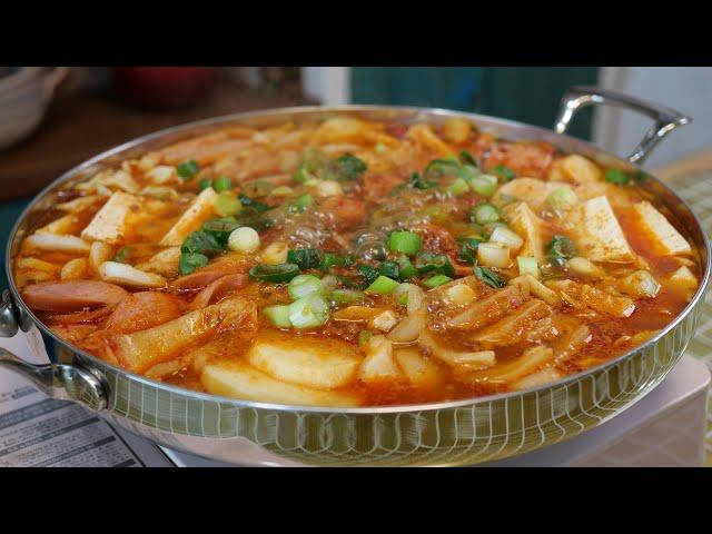 【부대찌개 만들기】/너무 먹어서 만들기가 참 곤란하답니다./부대찌개 황금비율 특급양념장 레시피/기가막히게 맛있습니다.