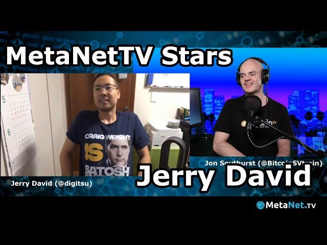 MetaNetTV Stars: Jerry (Digitsu) Talks Bitcoin, Law, and Everything Else!