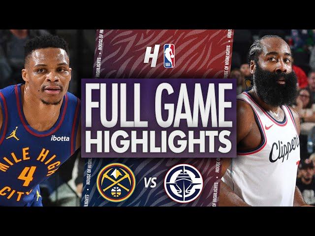 Denver Nuggets vs Los Angeles Clippers - Full Game Highlights | December 1, 2024 | 2024-25 Season