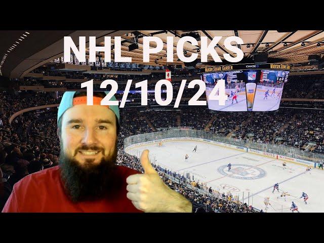 Free NHL Picks Today 12/10/24