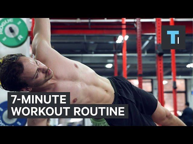 7-minute workout routine