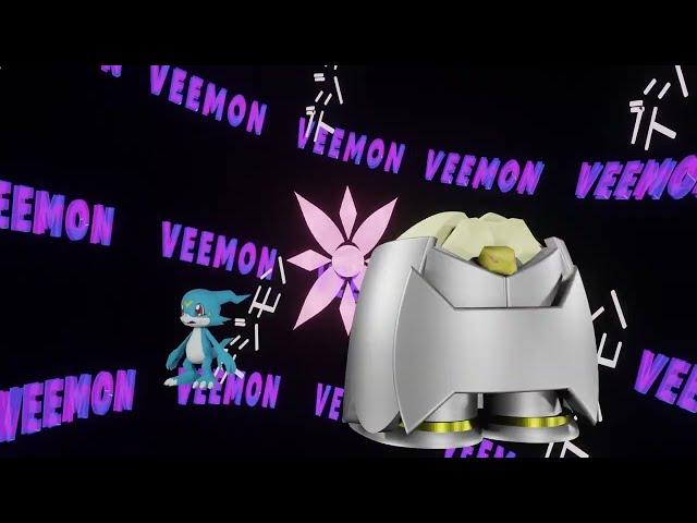 Veemon armor evolution -Digi-egg (Digimental) of Light