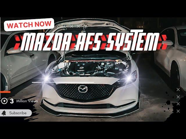 How to Adjust Mazda AFS Headlight Adjustment on 2018-2023 Mazda 6 | Adaptive Front-Lighting System