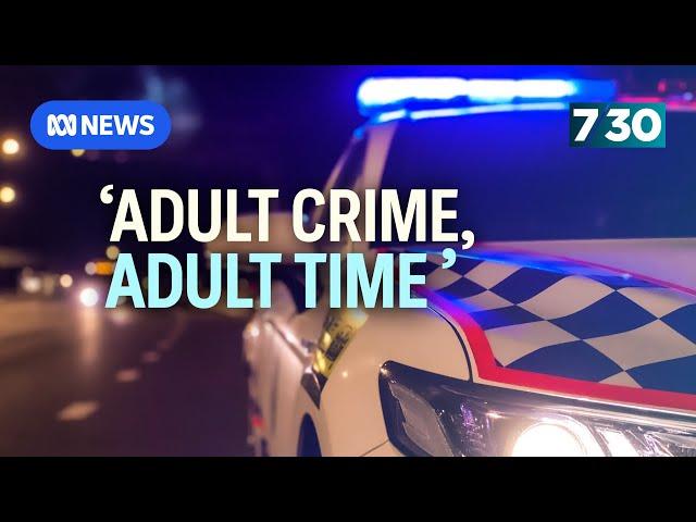 New laws to sentence young people as adults for serious crimes being debated in Queensland | 7.30