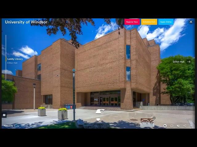 UWindsor virtual campus tour