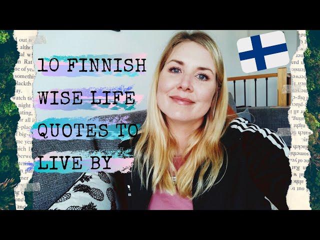 10 Finnish Sayings That Will Inspire You