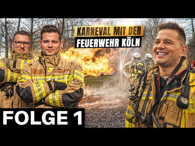 KARNEVAL MIT DER FEUERWEHR KÖLN (1/4) II DER SPORTTEST II SO RETTET ... KÖLN