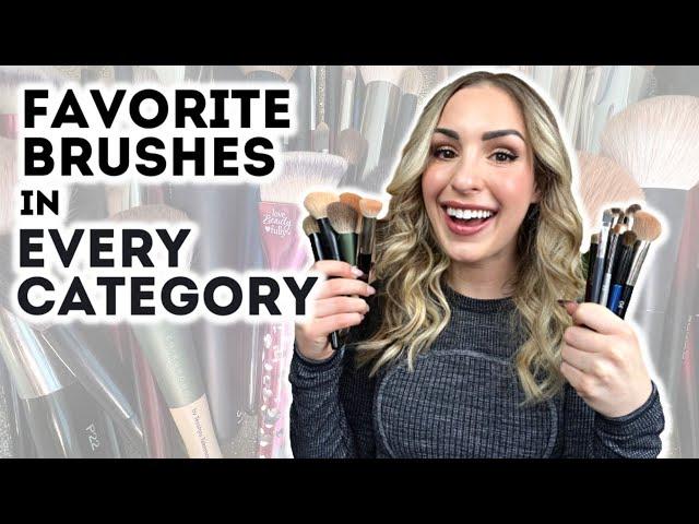 FAVORITE BRUSHES IN EVERY CATEGORY! | Best Makeup Brushes | BK Beauty, Rephr, Sonia G, Chikuhodo